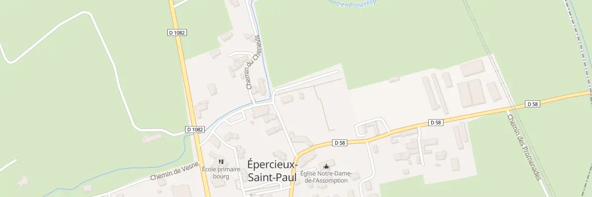 Plan du 151W Che des Rencontres à Épercieux-Saint-Paul