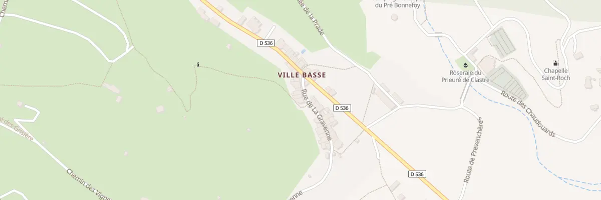 Plan du 34 Rue de la Gravenne à Montpezat-sous-Bauzon