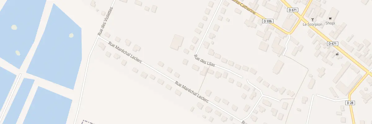 Plan du 17 Rue des Lilas à Saint-Parres-lès-Vaudes