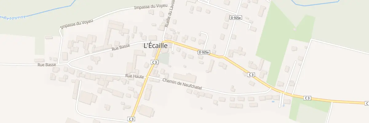 Plan du 4 Rue de la Blanche Terre à L’Écaille