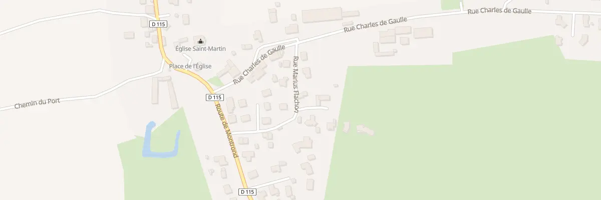 Plan du 139 Rue Marius Flachon à Marclopt