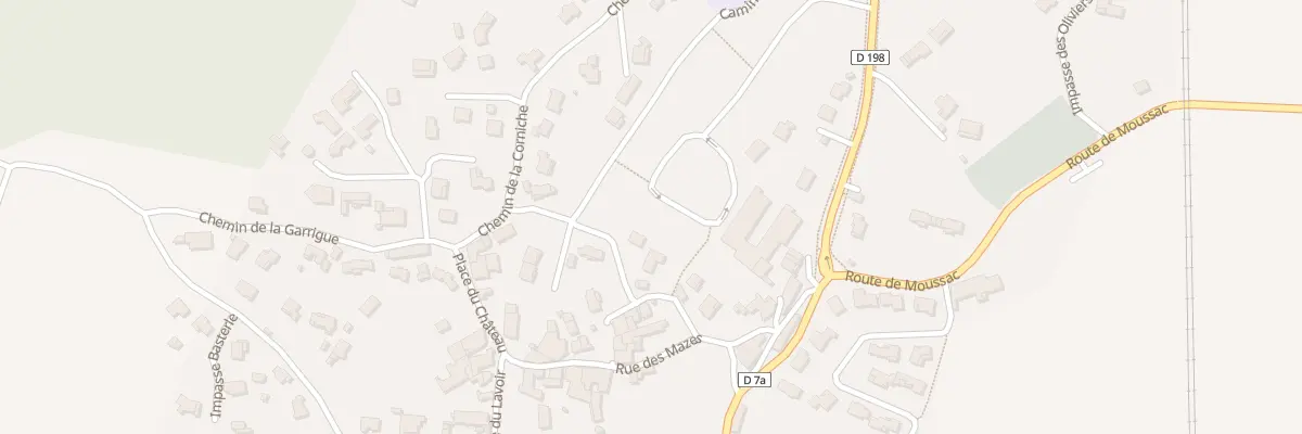 Plan du 3565 Rte de Nozières à Sauzet