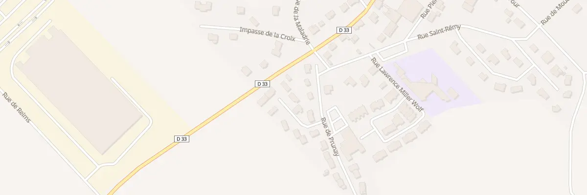 Plan du 3 Rue Jacques Decaze à Beine-Nauroy