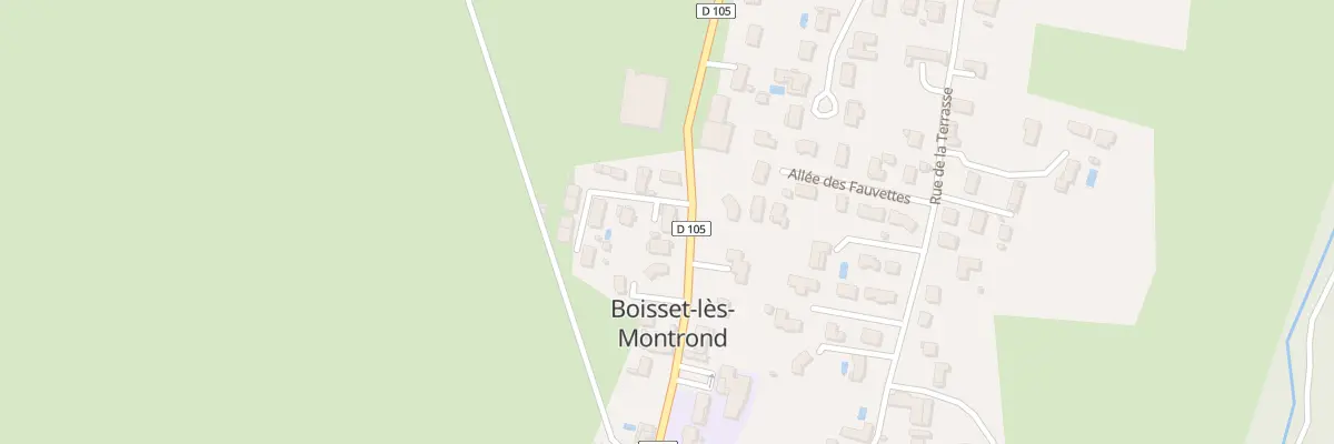 Plan du 5119 Rte du Canal à Boisset-lès-Montrond