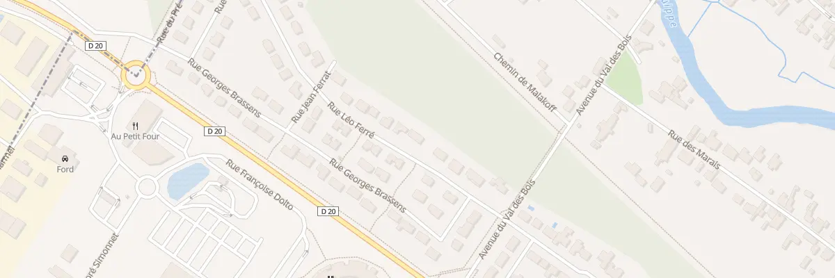 Plan du 10 Rue Leo Ferre à Warmeriville