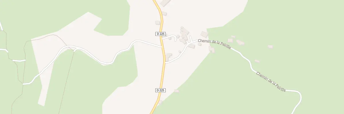 Plan du 25 Che de la Peirille à Saint-André-de-Cruzières