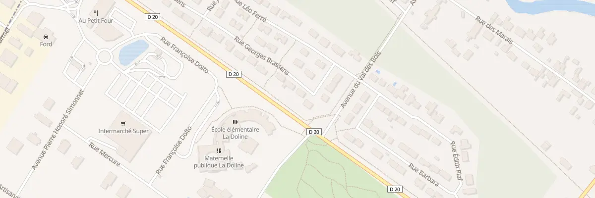 Plan du 9 Rue Georges Brassens à Warmeriville