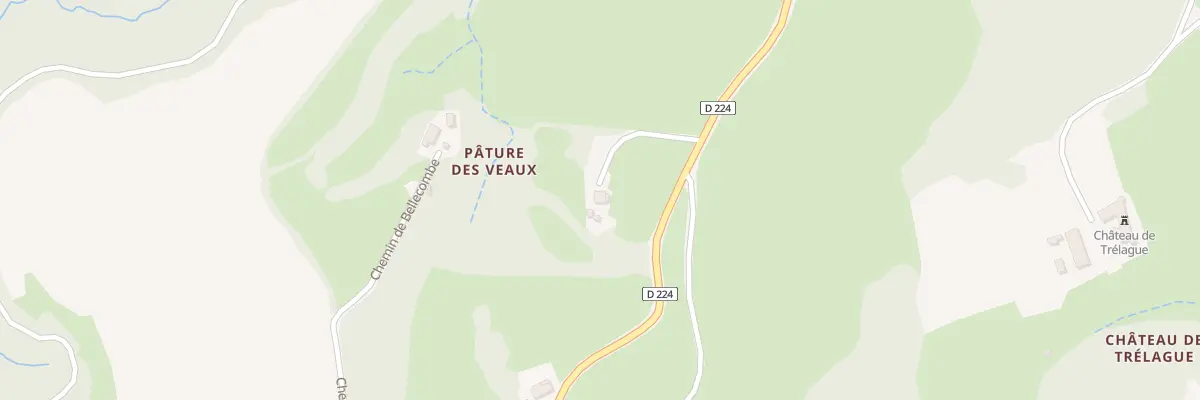Plan du 5153 Pature des Veaux à La Tagnière