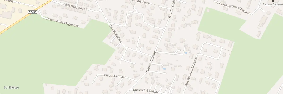 Plan du 13 Rue de la Violletière à Bonson