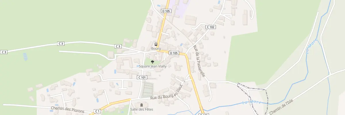 Plan du 10 Pl des Remparts à Boisset-lès-Montrond