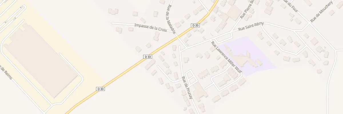 Plan du 4 Rue de Prunay à Beine-Nauroy