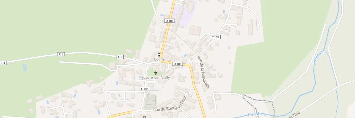 Plan du 5015A Rte du Canal à Boisset-lès-Montrond