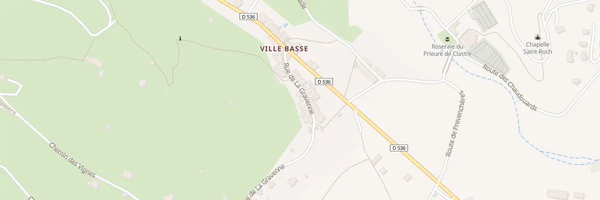 Plan du 84 Rue de la Gravenne à Montpezat-sous-Bauzon