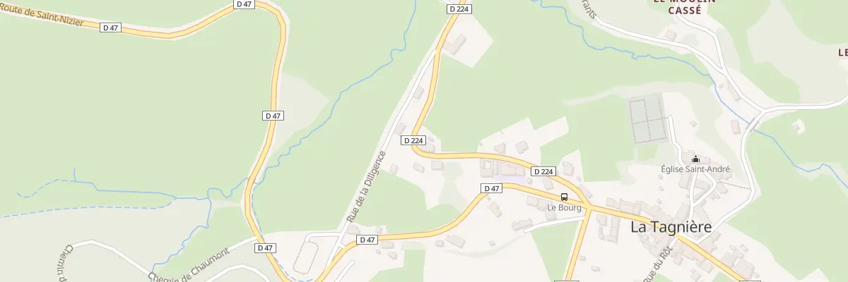 Plan du 5050 La Barriere à La Tagnière