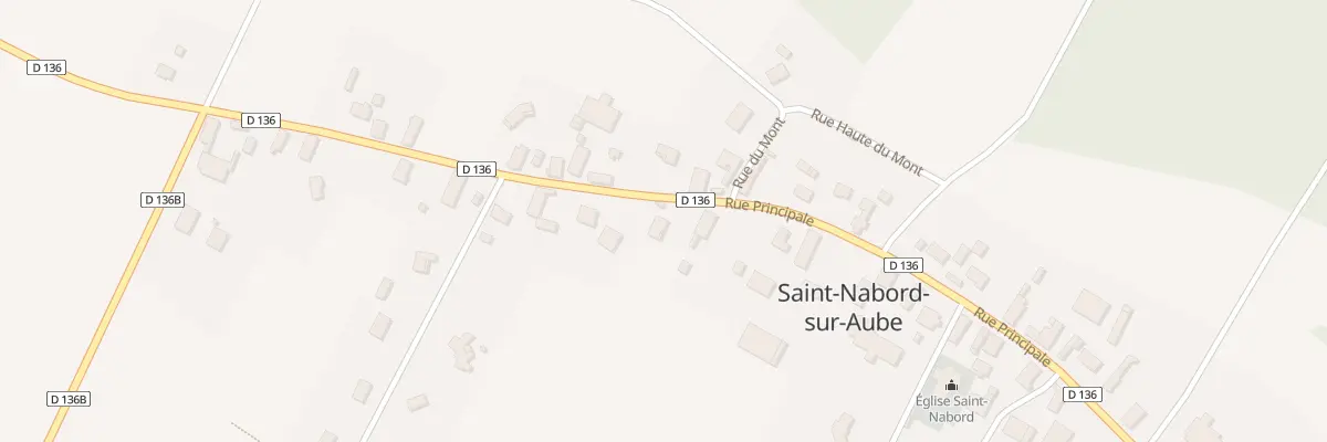Plan du 24 Rue Principale à Saint-Nabord-sur-Aube