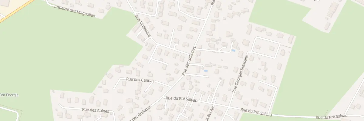Plan du 30 Rue des Grillettes à Bonson