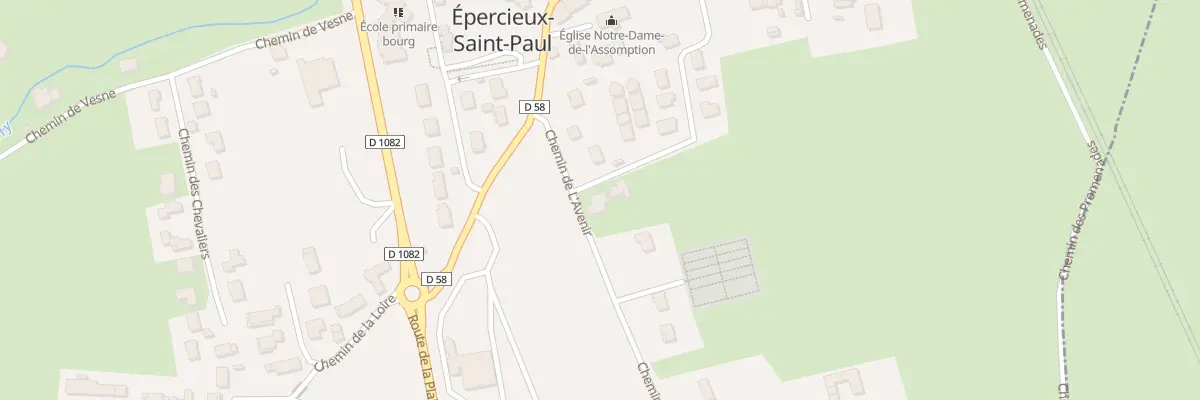 Plan du 12 Che de l’Esplanade à Épercieux-Saint-Paul