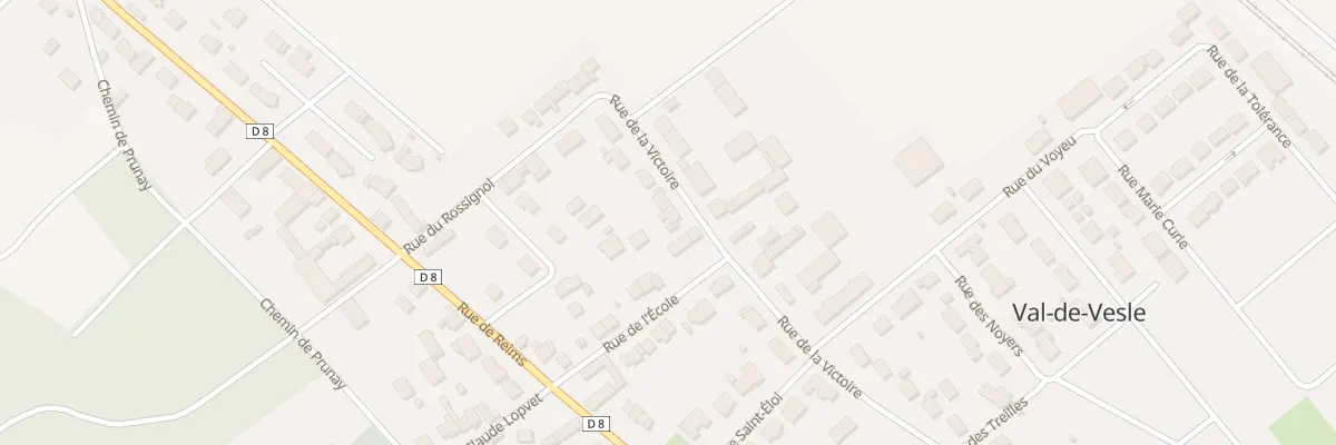 Plan du 4 Rue de la Victoire à Val-de-Vesle