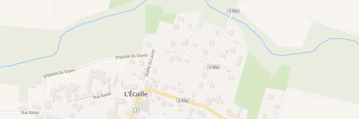 Plan du 3 Imp des Jardins à L’Écaille