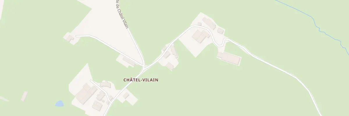 Plan du 1715 Rte de Châtel Vilain à Champlecy