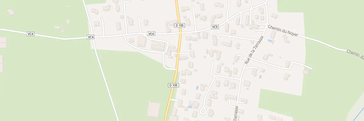 Plan du 5197 Rte du Canal à Boisset-lès-Montrond