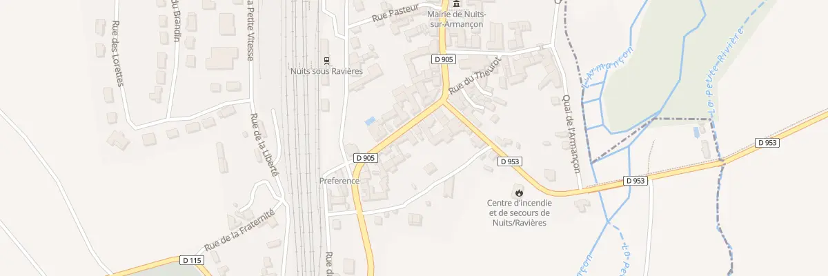 Plan du 13 Rue de la République à Tonnerre