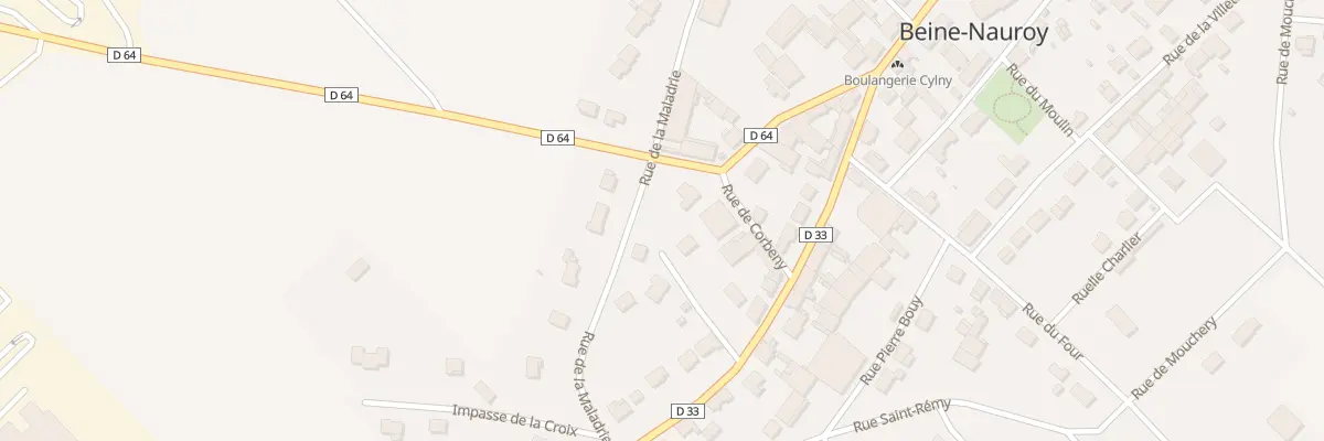 Plan du 11 Rue de la Maladrie à Beine-Nauroy