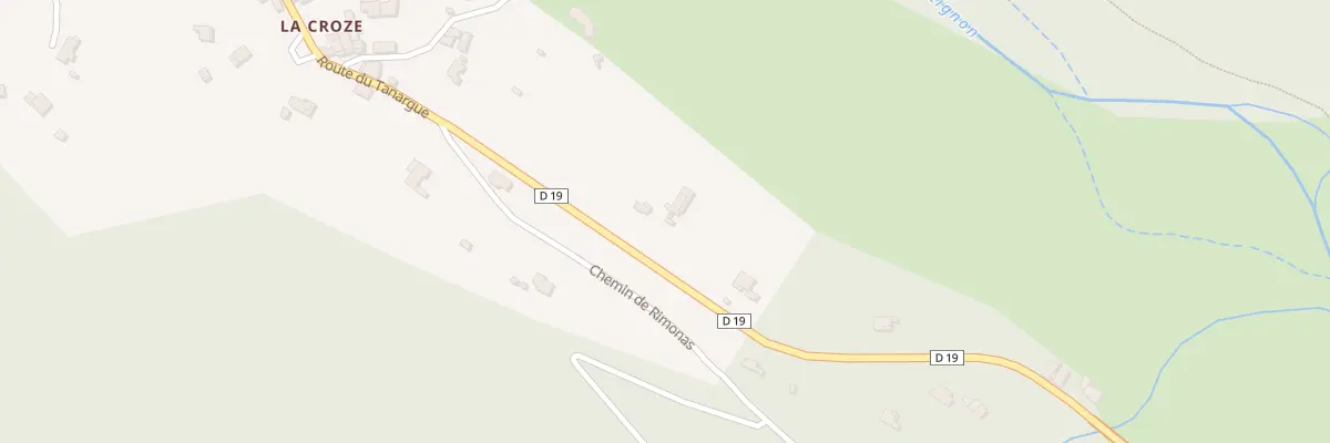 Plan du 5241 Les Azagades à La Souche
