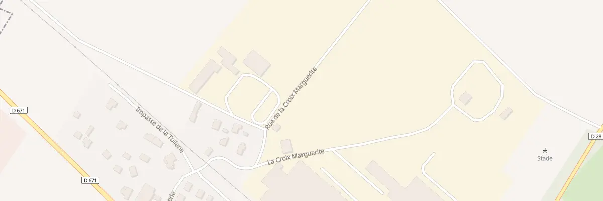 Plan du 14 Rue Croix Marguerite à Saint-Parres-lès-Vaudes