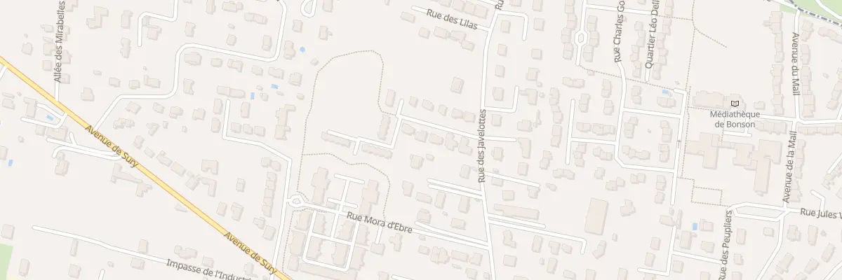 Plan du 7 Rue de Grande Prairie à Bonson