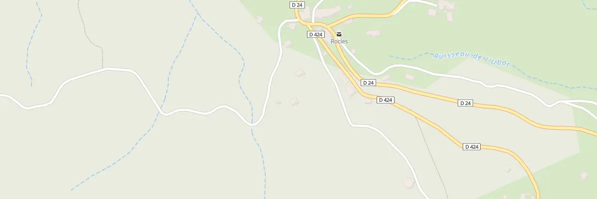 Plan du 5307 Combe Vernet à Rocles