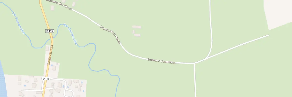 Plan du 5024 Aux Places à Saint-Laurent-la-Conche