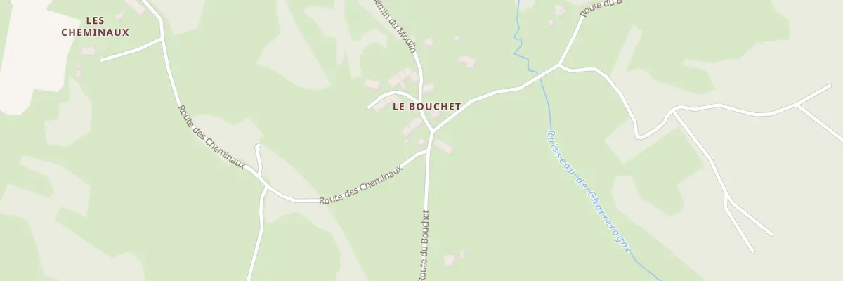 Plan du 5001 Le Bouchet à Lapte