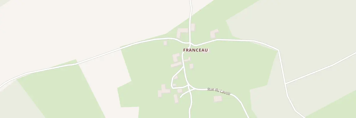 Plan du 11 Rue du Lavoir - Franceau à Lacour-d’Arcenay