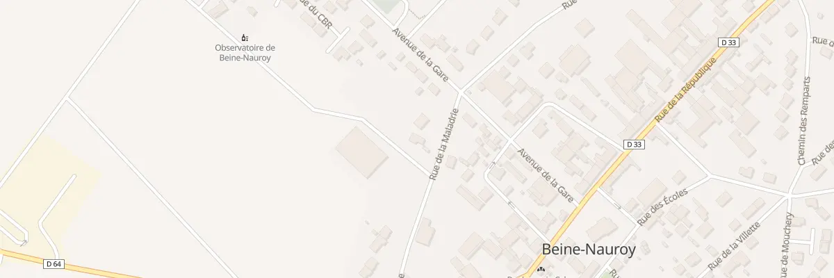 Plan du 2B Rue de la Maladrie à Beine-Nauroy
