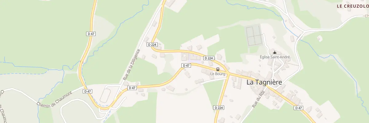 Plan du 5099 La Barriere à La Tagnière