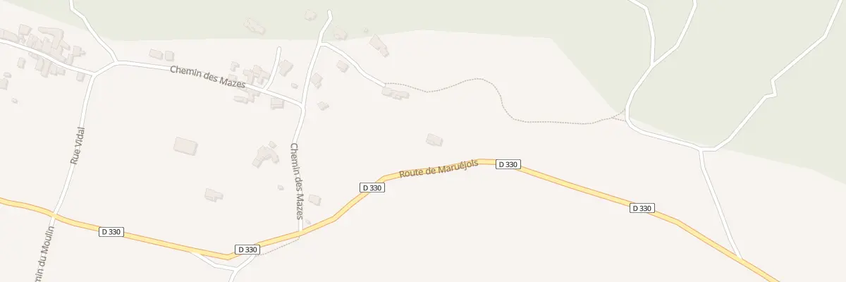 Plan du 5135 Cros de la Peur à Saint-Just-et-Vacquières
