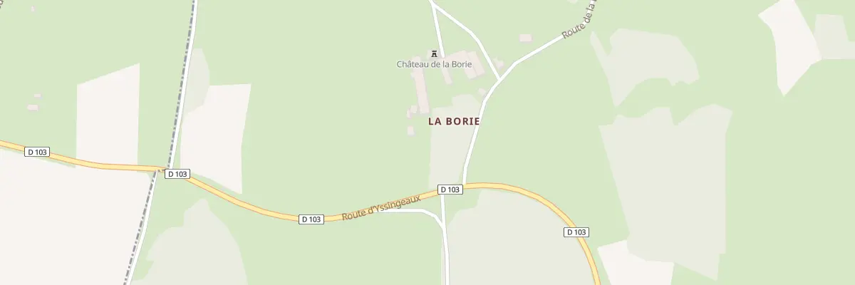 Plan du 6470 Rte d’Yssingeaux à Chenereilles