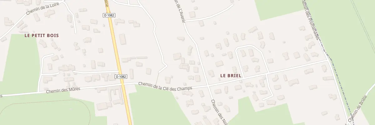 Plan du 446 Che de l’Avenir à Épercieux-Saint-Paul
