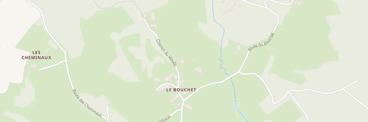 Plan du 5629 Le Bouchet à Lapte