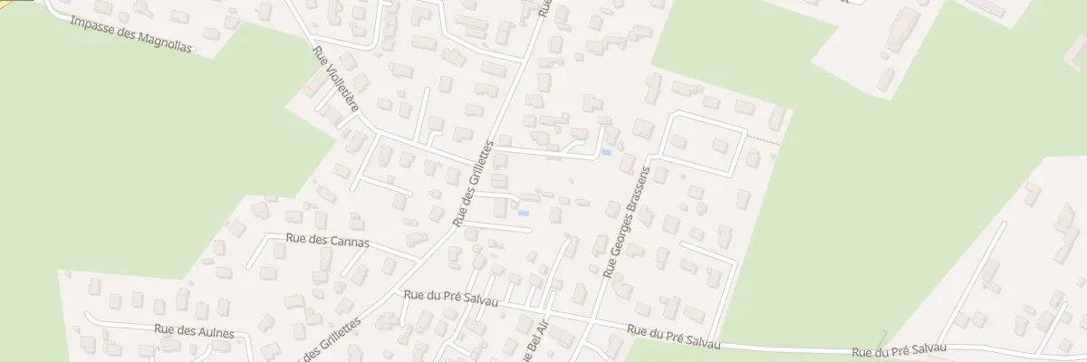 Plan du 29 Rue des Grillettes à Bonson