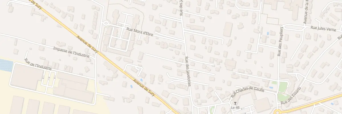 Plan du 15 Rue des Javelottes à Bonson