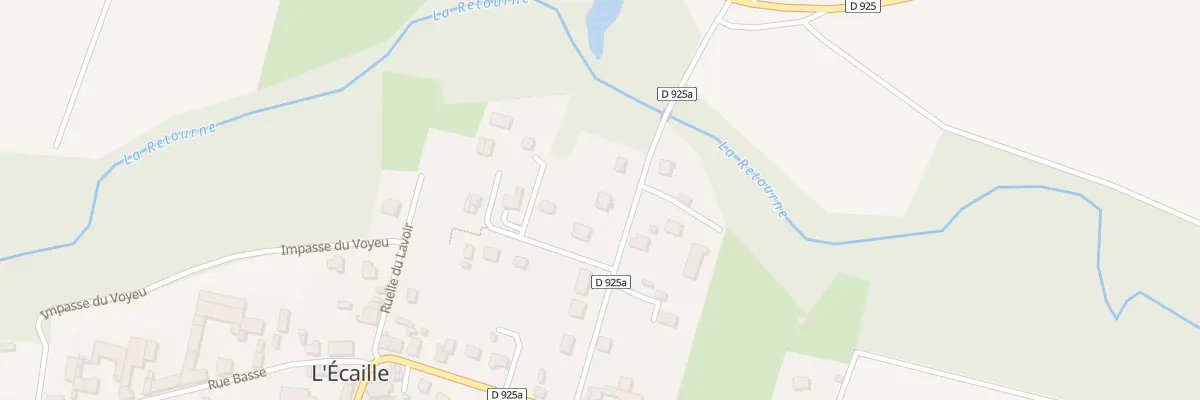 Plan du 9 Rue du Moulin à L’Écaille