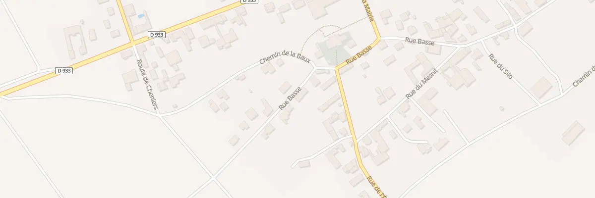 Plan du 11 Rue Basse à Thibie