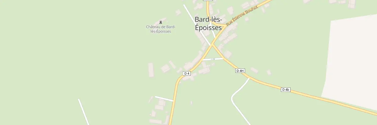 Plan du 7 Rue Etienne Bouhot à Bard-lès-Époisses