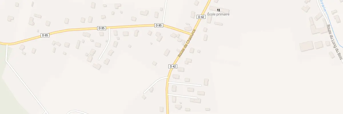 Plan du 1 Rte de Nicey à Rumilly-lès-Vaudes