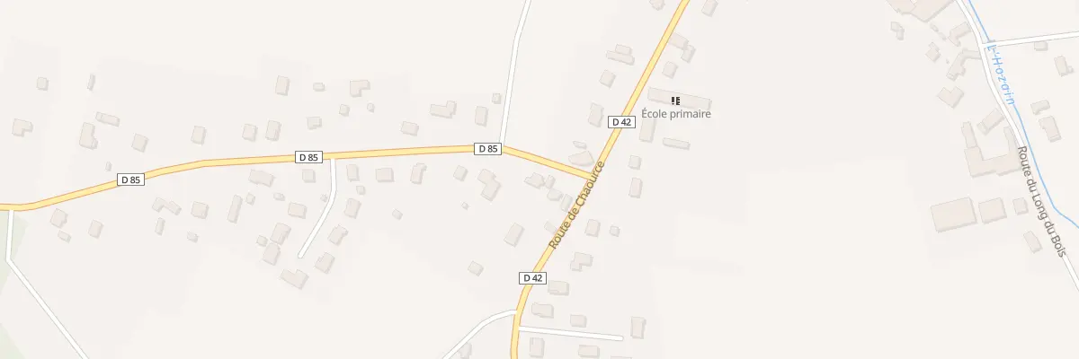 Plan du 3 Rte de Nicey à Rumilly-lès-Vaudes