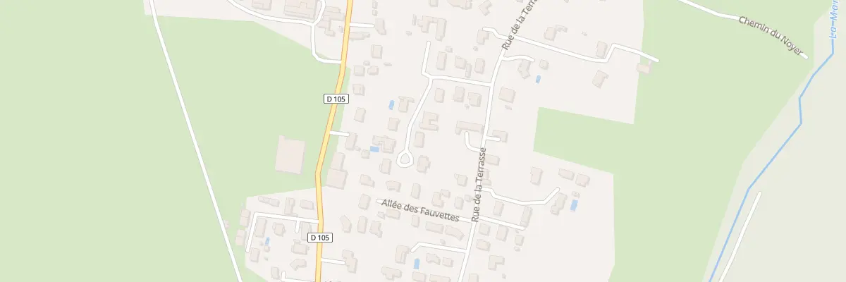 Plan du 5449 Rue de la Terrasse à Boisset-lès-Montrond