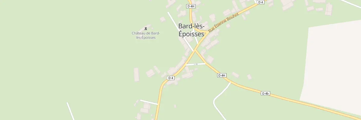 Plan du 11 Rue Etienne Bouhot à Bard-lès-Époisses