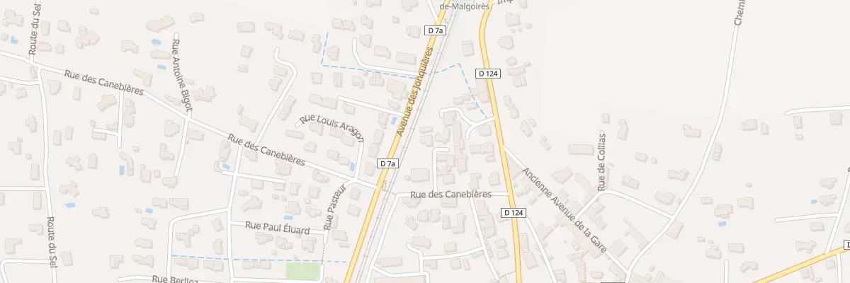 Plan du 12B Rue des Canebières à Saint-Geniès-de-Malgoirès